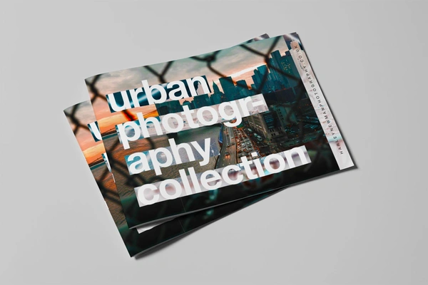  A - Size - Stapled - Booklet - Short - Edge